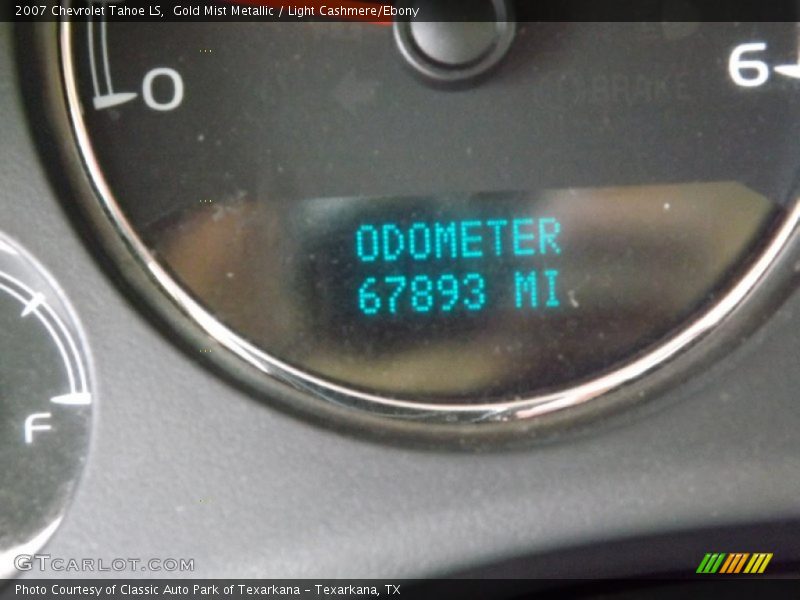 Gold Mist Metallic / Light Cashmere/Ebony 2007 Chevrolet Tahoe LS