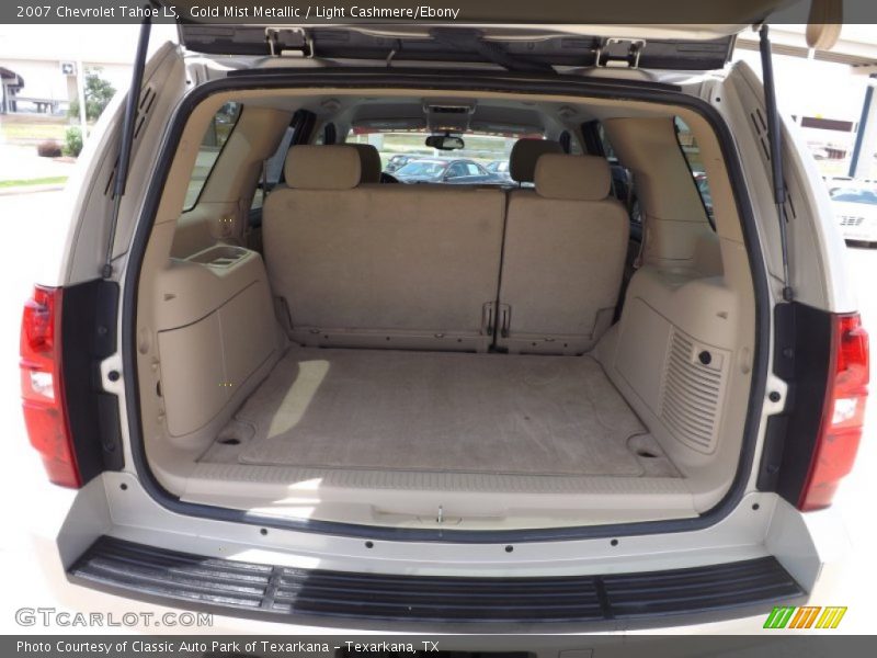 Gold Mist Metallic / Light Cashmere/Ebony 2007 Chevrolet Tahoe LS