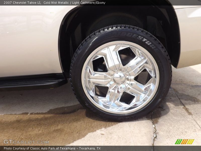 Gold Mist Metallic / Light Cashmere/Ebony 2007 Chevrolet Tahoe LS