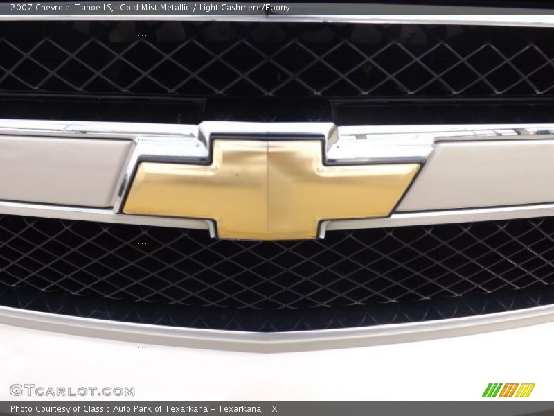 Gold Mist Metallic / Light Cashmere/Ebony 2007 Chevrolet Tahoe LS
