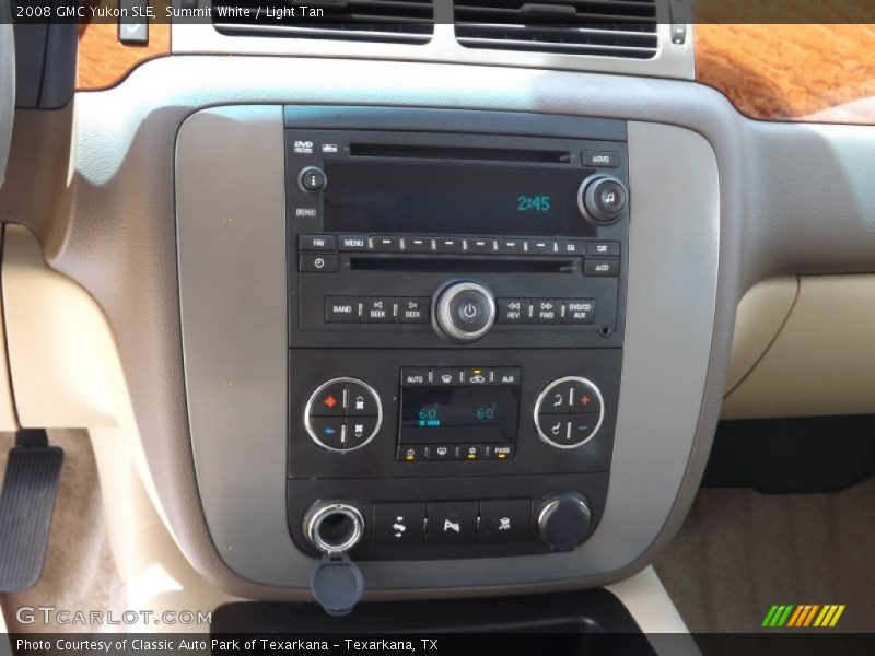 Summit White / Light Tan 2008 GMC Yukon SLE
