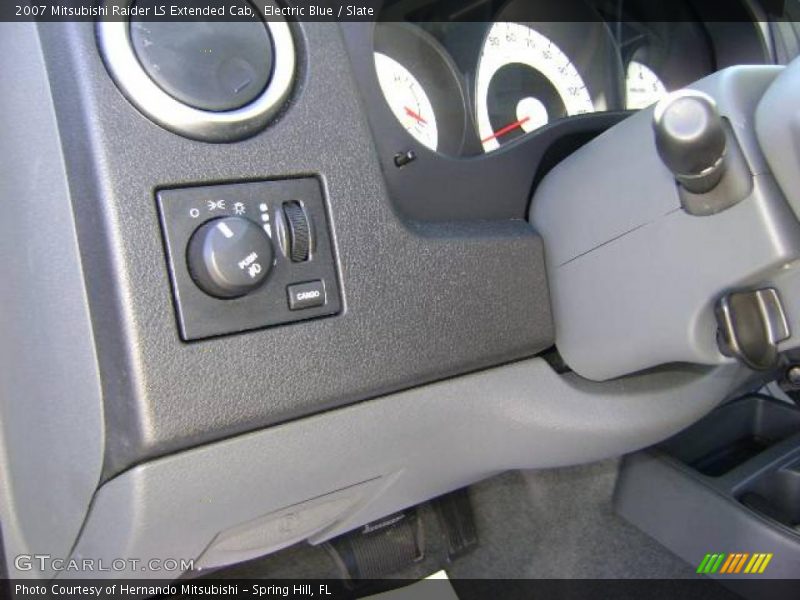 Electric Blue / Slate 2007 Mitsubishi Raider LS Extended Cab