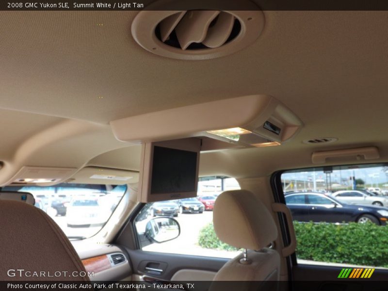 Summit White / Light Tan 2008 GMC Yukon SLE