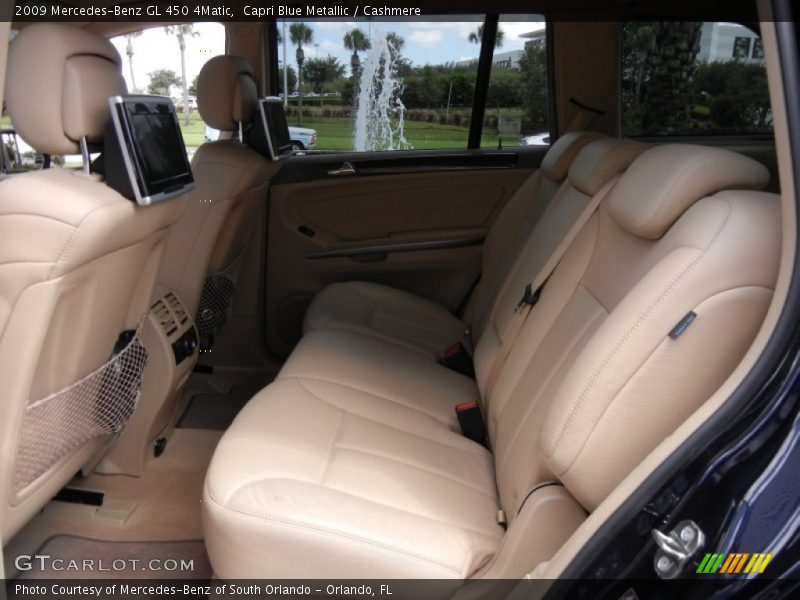 Capri Blue Metallic / Cashmere 2009 Mercedes-Benz GL 450 4Matic