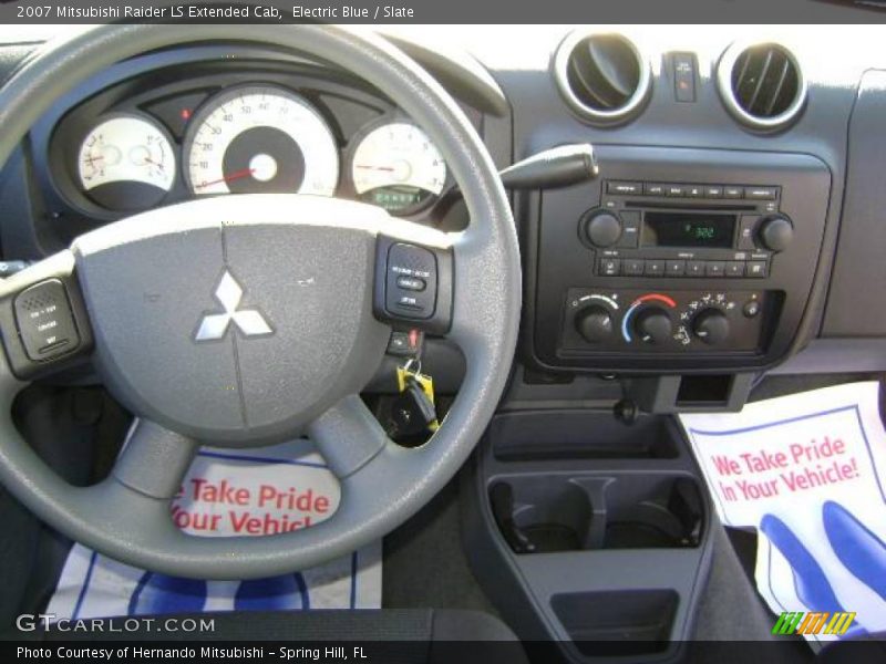 Electric Blue / Slate 2007 Mitsubishi Raider LS Extended Cab