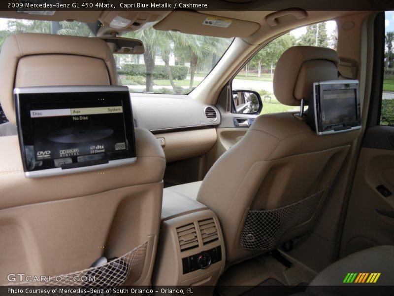 Capri Blue Metallic / Cashmere 2009 Mercedes-Benz GL 450 4Matic