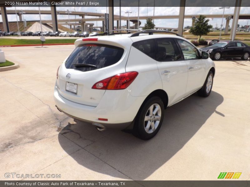 Glacier White Pearl / Beige 2010 Nissan Murano SL