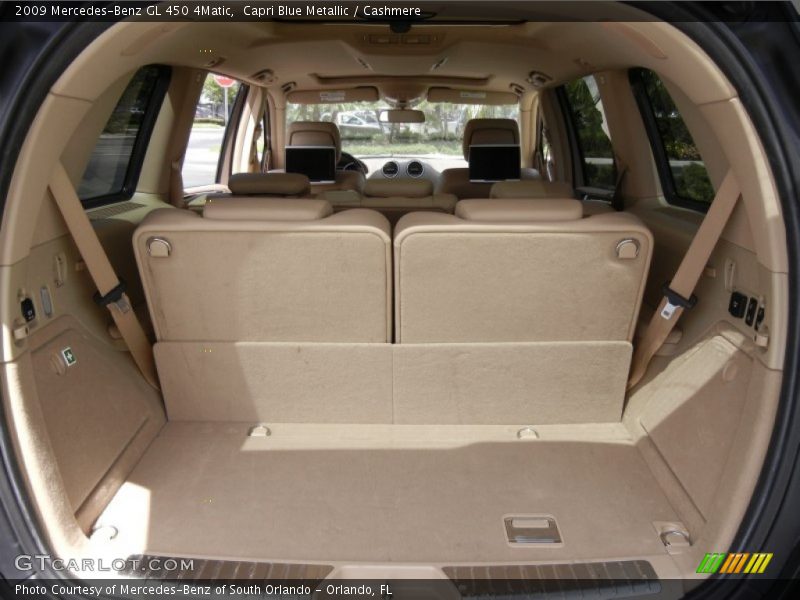 Capri Blue Metallic / Cashmere 2009 Mercedes-Benz GL 450 4Matic