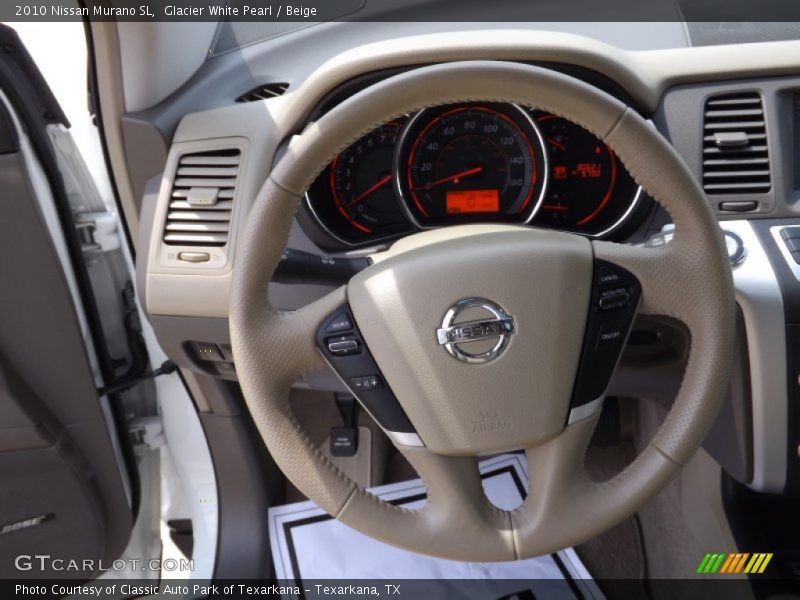 Glacier White Pearl / Beige 2010 Nissan Murano SL