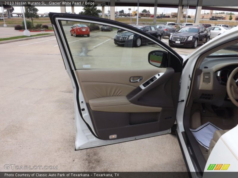 Glacier White Pearl / Beige 2010 Nissan Murano SL