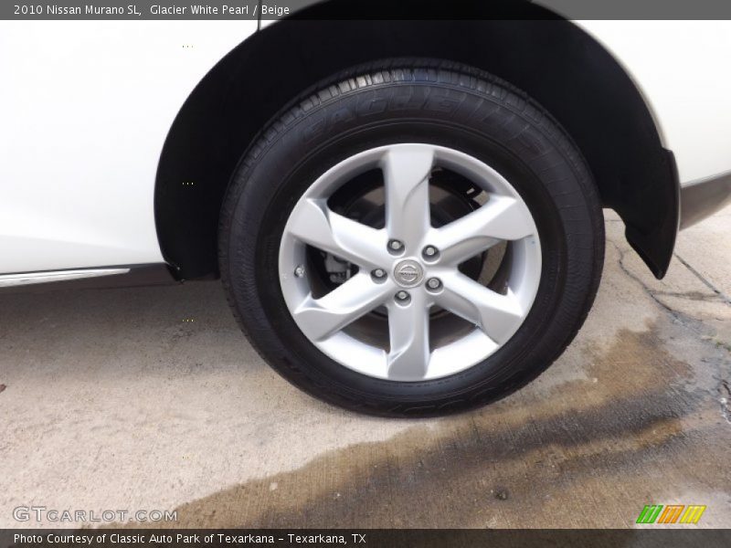 Glacier White Pearl / Beige 2010 Nissan Murano SL