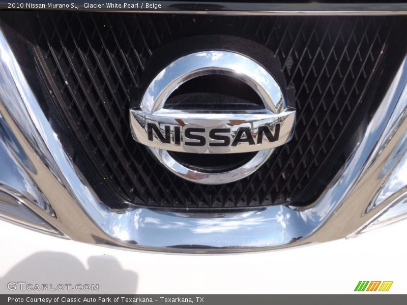 Glacier White Pearl / Beige 2010 Nissan Murano SL
