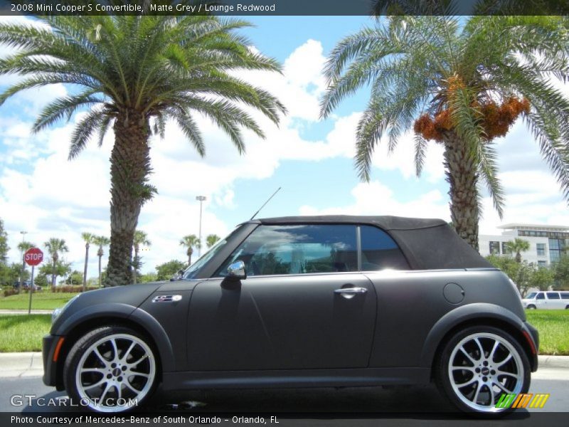  2008 Cooper S Convertible Matte Grey