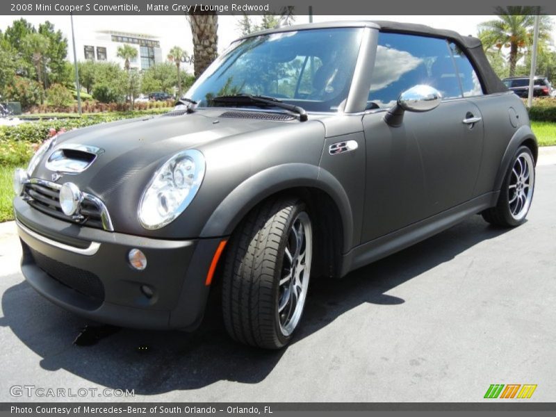 Front 3/4 View of 2008 Cooper S Convertible