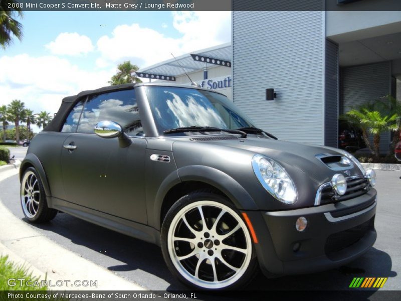 Front 3/4 View of 2008 Cooper S Convertible