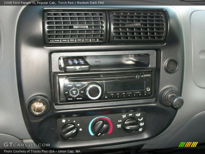 Torch Red / Medium Dark Flint 2008 Ford Ranger XL Regular Cab