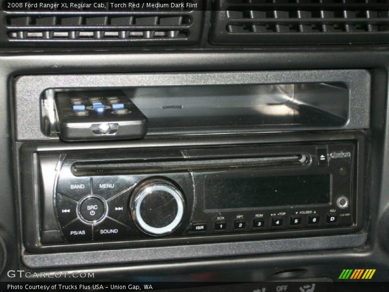 Torch Red / Medium Dark Flint 2008 Ford Ranger XL Regular Cab