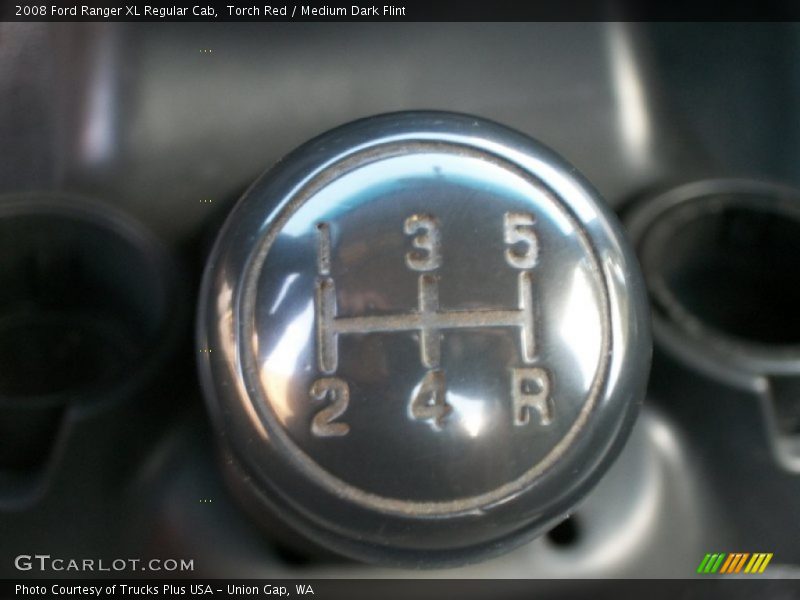 Torch Red / Medium Dark Flint 2008 Ford Ranger XL Regular Cab