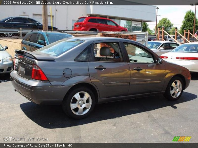 Liquid Grey Metallic / Dark Flint/Light Flint 2005 Ford Focus ZX4 SES Sedan