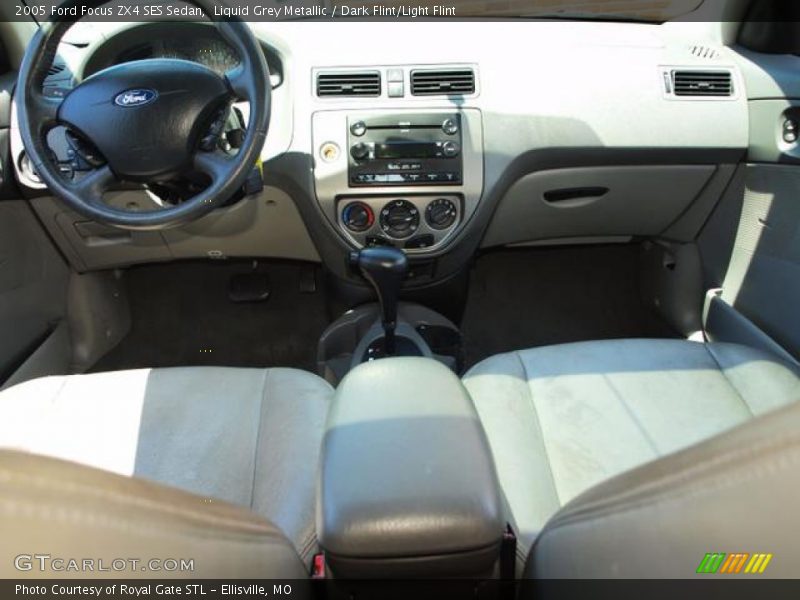 Liquid Grey Metallic / Dark Flint/Light Flint 2005 Ford Focus ZX4 SES Sedan
