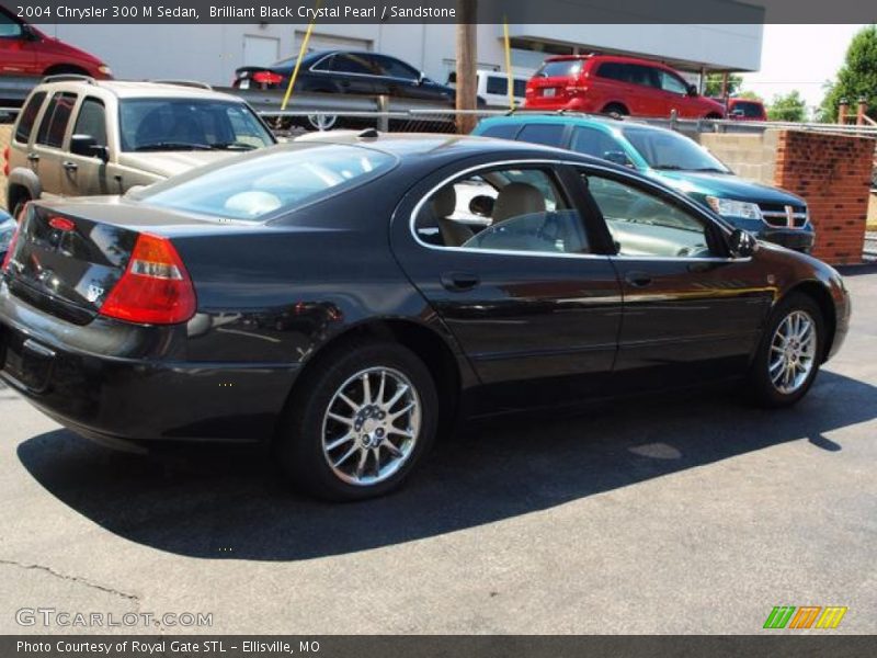 Brilliant Black Crystal Pearl / Sandstone 2004 Chrysler 300 M Sedan