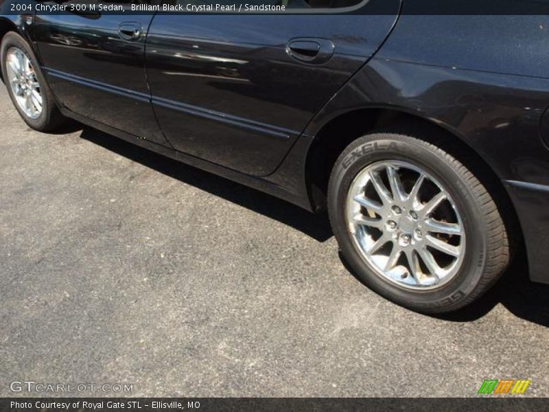 Brilliant Black Crystal Pearl / Sandstone 2004 Chrysler 300 M Sedan