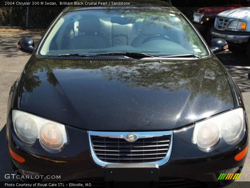 Brilliant Black Crystal Pearl / Sandstone 2004 Chrysler 300 M Sedan