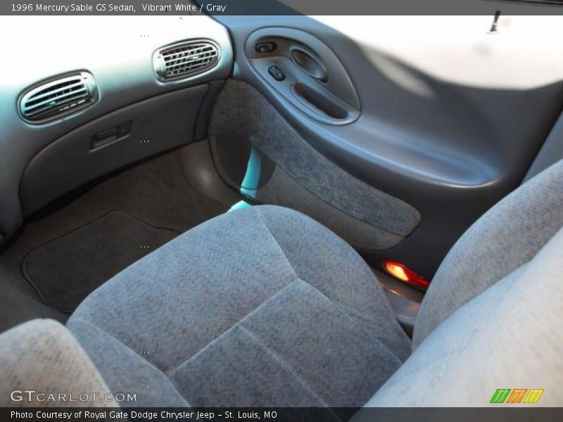 Vibrant White / Gray 1996 Mercury Sable GS Sedan