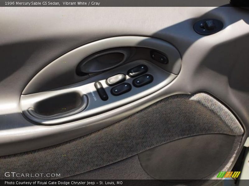 Vibrant White / Gray 1996 Mercury Sable GS Sedan