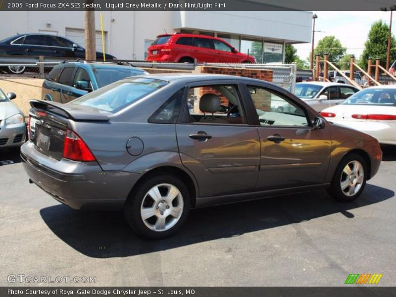 Liquid Grey Metallic / Dark Flint/Light Flint 2005 Ford Focus ZX4 SES Sedan