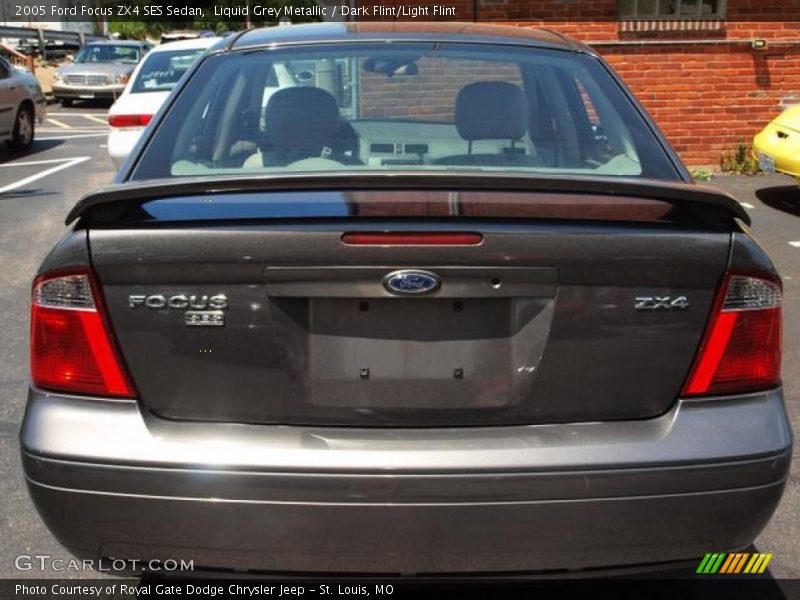 Liquid Grey Metallic / Dark Flint/Light Flint 2005 Ford Focus ZX4 SES Sedan