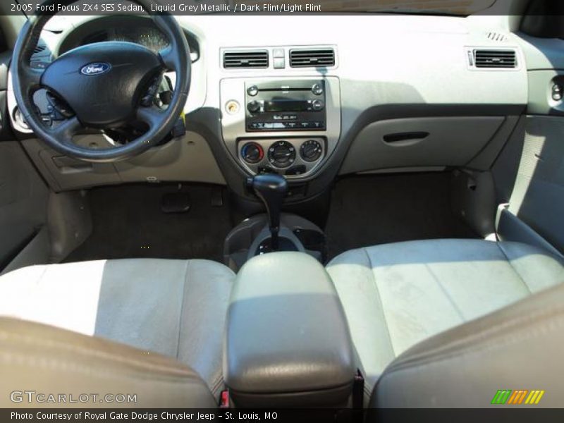 Liquid Grey Metallic / Dark Flint/Light Flint 2005 Ford Focus ZX4 SES Sedan