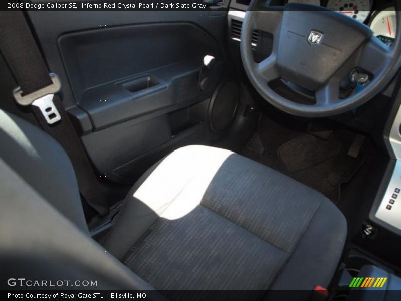Inferno Red Crystal Pearl / Dark Slate Gray 2008 Dodge Caliber SE