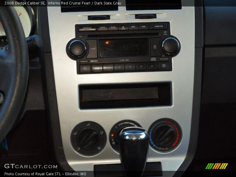 Inferno Red Crystal Pearl / Dark Slate Gray 2008 Dodge Caliber SE