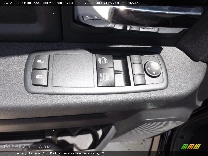 Black / Dark Slate Gray/Medium Graystone 2012 Dodge Ram 1500 Express Regular Cab