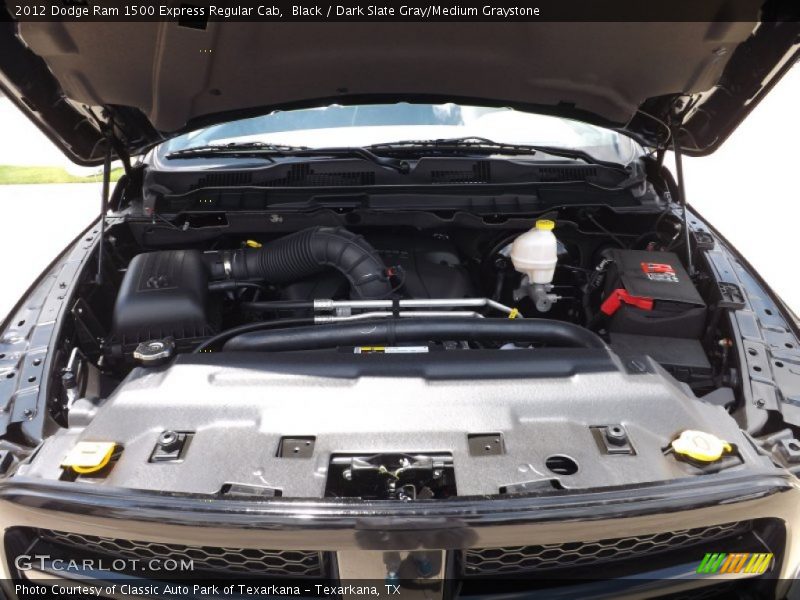 Black / Dark Slate Gray/Medium Graystone 2012 Dodge Ram 1500 Express Regular Cab