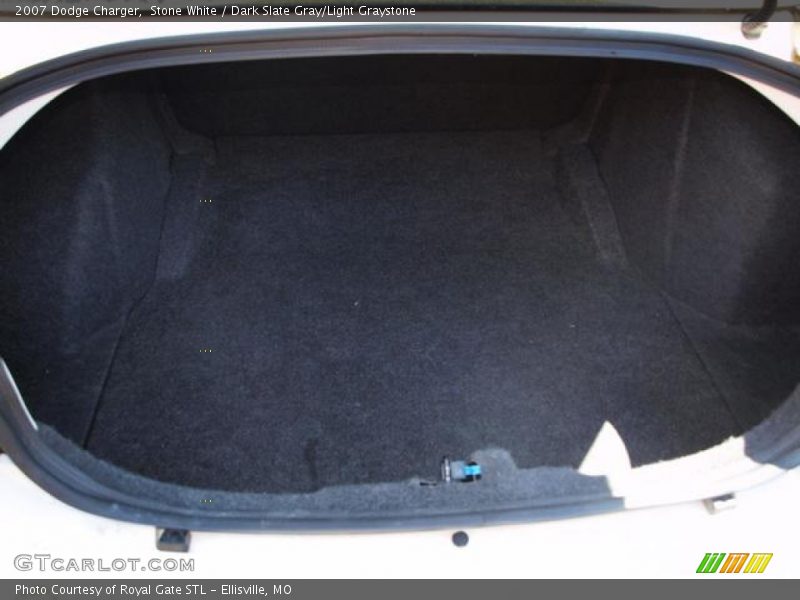 Stone White / Dark Slate Gray/Light Graystone 2007 Dodge Charger