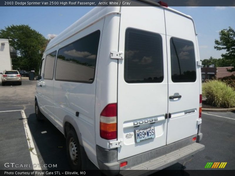 Arctic White / Gray 2003 Dodge Sprinter Van 2500 High Roof Passenger