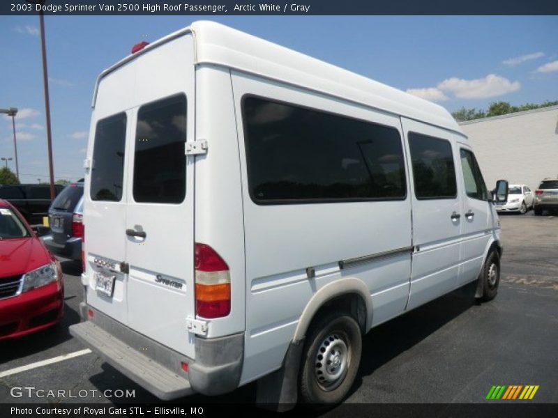 Arctic White / Gray 2003 Dodge Sprinter Van 2500 High Roof Passenger