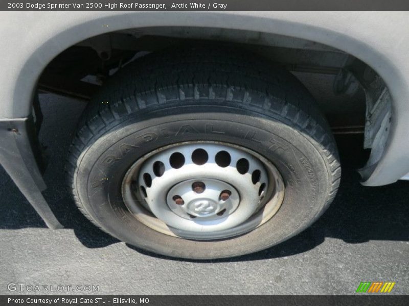 Arctic White / Gray 2003 Dodge Sprinter Van 2500 High Roof Passenger