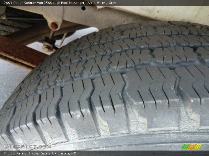 Arctic White / Gray 2003 Dodge Sprinter Van 2500 High Roof Passenger