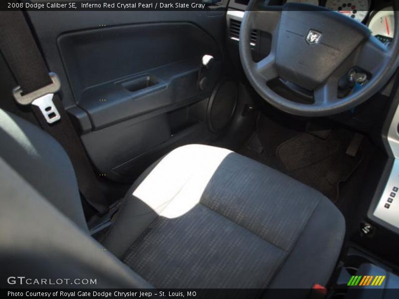 Inferno Red Crystal Pearl / Dark Slate Gray 2008 Dodge Caliber SE