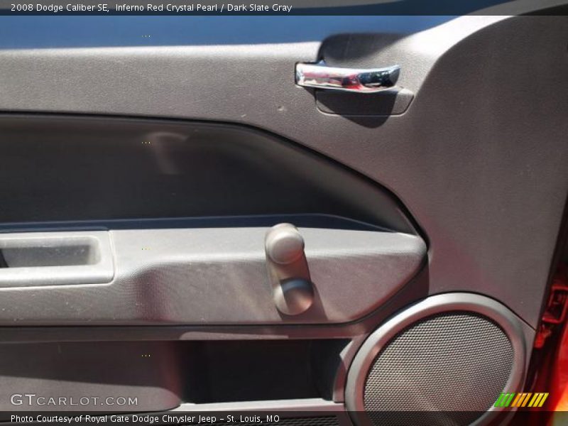 Inferno Red Crystal Pearl / Dark Slate Gray 2008 Dodge Caliber SE
