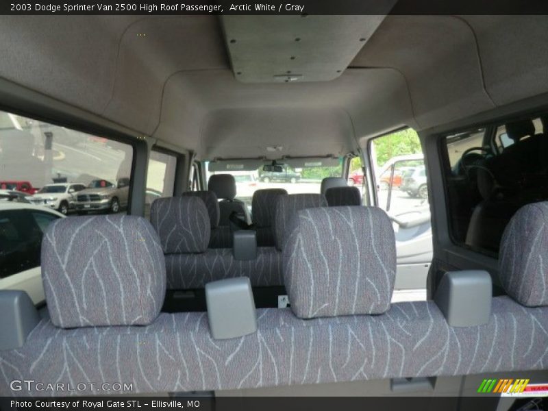 Arctic White / Gray 2003 Dodge Sprinter Van 2500 High Roof Passenger