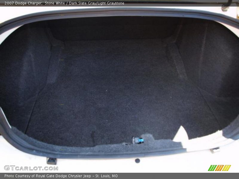 Stone White / Dark Slate Gray/Light Graystone 2007 Dodge Charger
