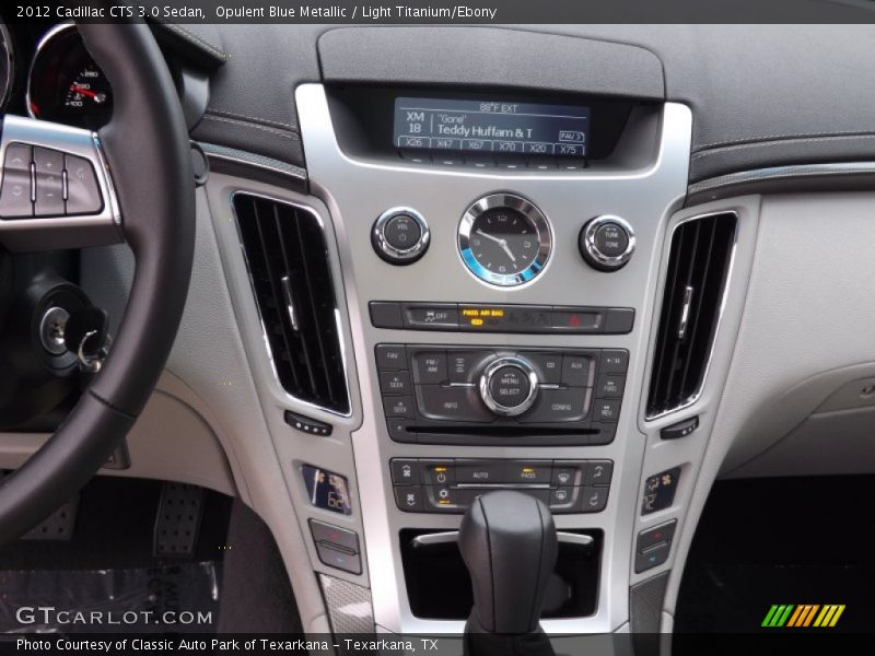 Opulent Blue Metallic / Light Titanium/Ebony 2012 Cadillac CTS 3.0 Sedan