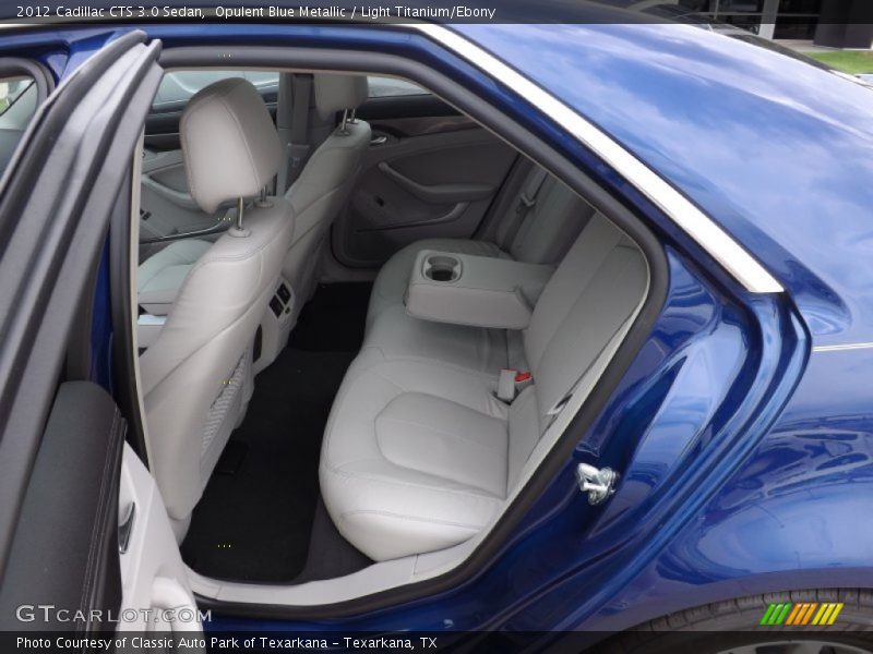 Opulent Blue Metallic / Light Titanium/Ebony 2012 Cadillac CTS 3.0 Sedan