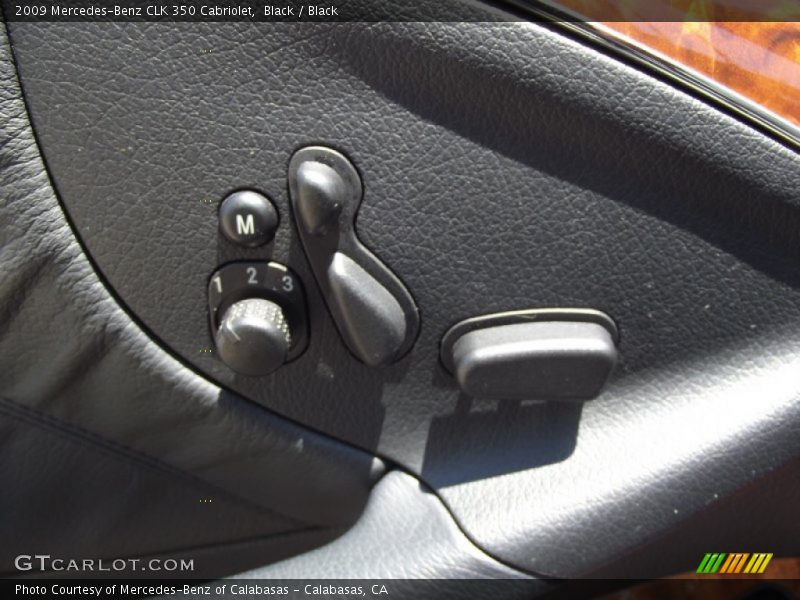 Black / Black 2009 Mercedes-Benz CLK 350 Cabriolet