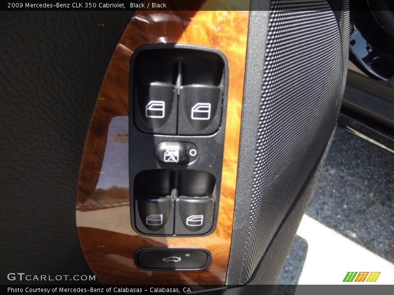 Black / Black 2009 Mercedes-Benz CLK 350 Cabriolet