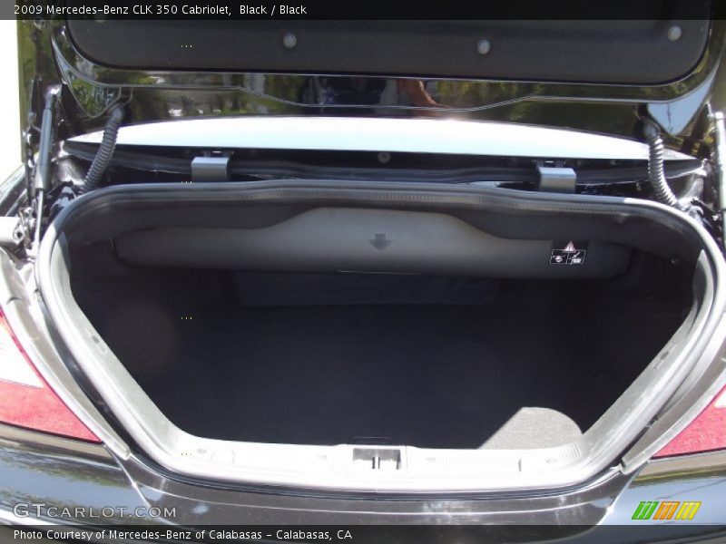 Black / Black 2009 Mercedes-Benz CLK 350 Cabriolet